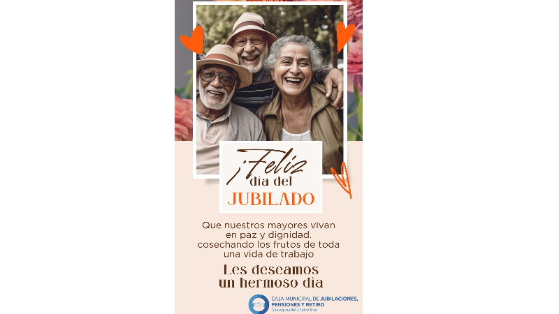 ¡¡FELIZ DIA DEL JUBILADO!!